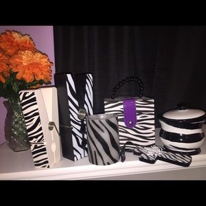 Zebra Print Decorations